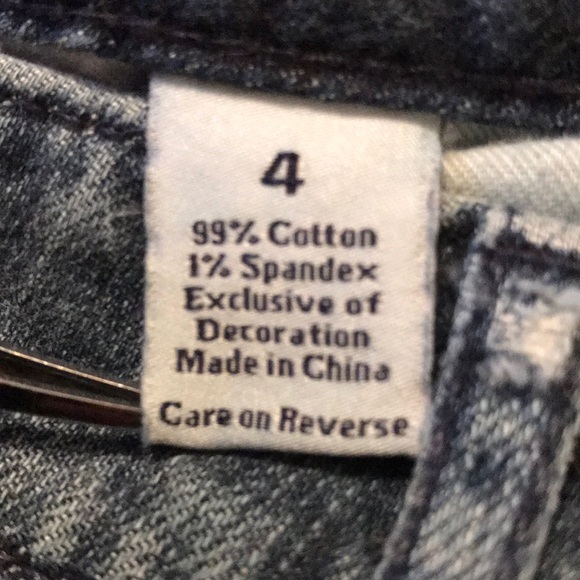 Vera Wang Simply Vera Straight Jeans - Size 4 Reg - Picture 6 of 6